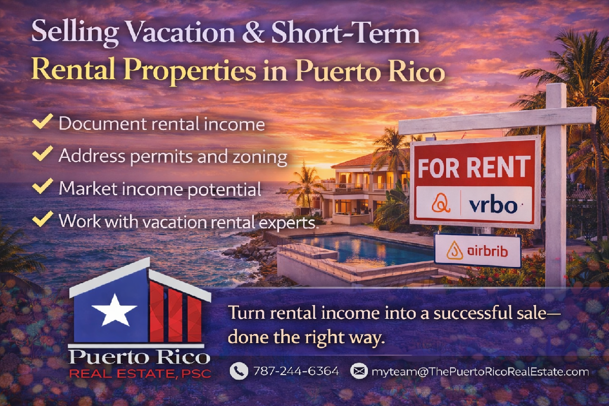 Selling Vacation & Short-Term Rentals in Puerto Rico