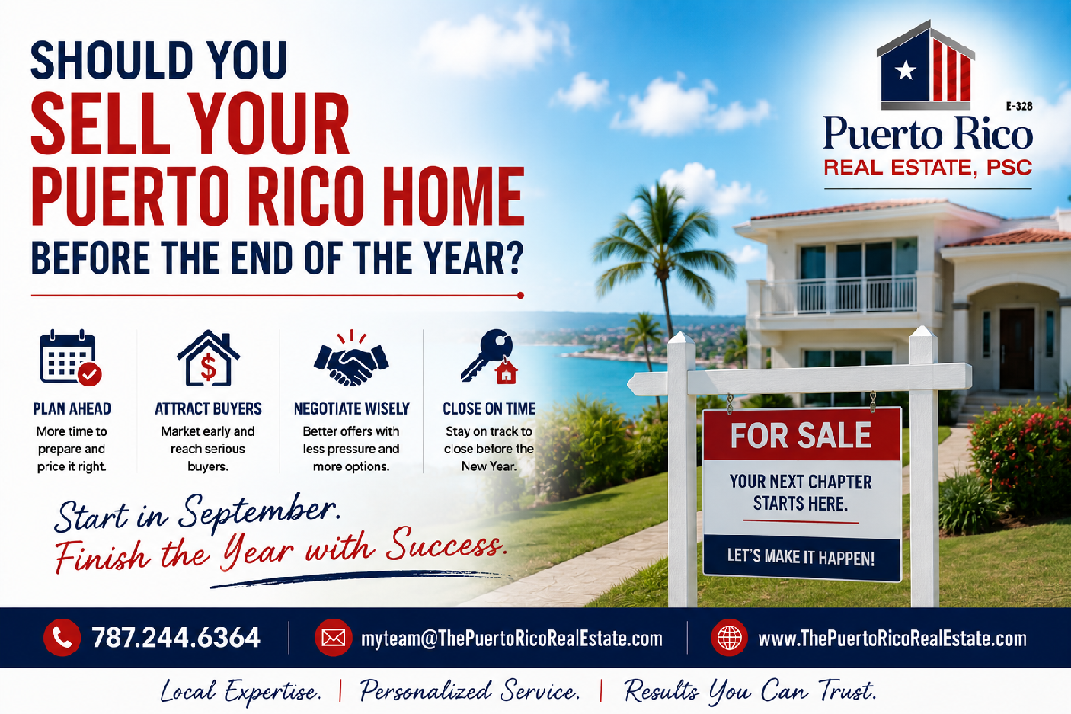 Should You Sell Your Puerto Rico Home Before the End of the Year?